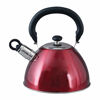 Picture of Mr. Coffee Morbern 1.8 Quart Stainless Steel Whistling Tea Kettle, Red