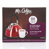 Picture of Mr. Coffee Morbern 1.8 Quart Stainless Steel Whistling Tea Kettle, Red