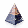 Picture of Orgone Pyramid-Black Tourmaline-Crystal-Chakra Balancing Orgone Energy Generator- Nubian Orgonite Pyramid for EMF Protection - Healing Crystal Boost Immune System Meditation