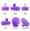 Picture of Hair Scalp Massager Shampoo Brush, MAXSOFT Scalp Care Brush (Purple)