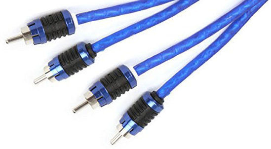 Picture of Stinger SI6212 12-Foot 2-Channel 6000 Series Audiophile Grade RCA Interconnect Cable,BLUE