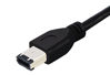 Picture of zdyCGTime 5FT 6 Pin to 6 Pin Firewire DV iLink Male to Male IEEE 1394 Cable(Black)