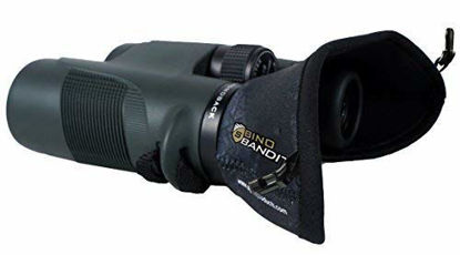 Picture of Alpine Innovations Men's Bino Bandit Binocular Cover, Stealth Shadow, One Size