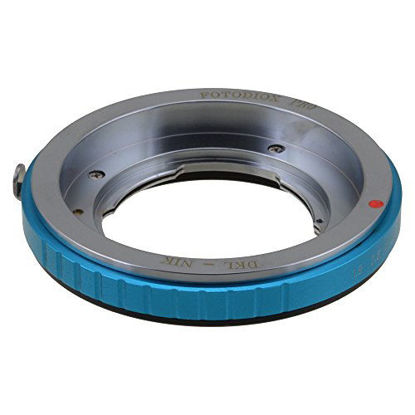 Picture of Fotodiox Lens Mount Adapter, Voigtlander Bessamatic Retina DKL lens to Nikon Camera, for Nikon D1, D1H, D1X, D2H, D2X, D2Hs, D2Xs, D3, D3X, D3s, D4, D100, D200, D300, D300S, D700, D800, D800E, D40, D50, D60, D70, D70S, D80, D40X, D90, D3000, D3100, D3200,