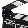 Picture of BERON Professional Vintage TV Movie Film Clap Board Slate Cut Prop Director Clapper (Black)