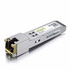 Picture of 1.25G SFP-T, 1000BASE-T Copper SFP, SFP to RJ45 SFP, for Cisco GLC-T/SFP-GE-T, Meraki MA-SFP-1GB-TX, Ubiquiti UF-RJ45-1G, D-Link, Supermicro, Netgear, TP-Link, Broadcom and More.