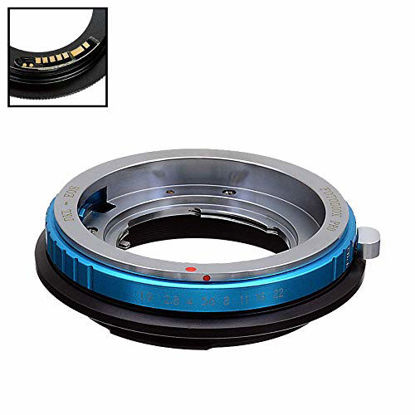 Picture of Fotodiox Pro Lens Mount Adapter Compatible with Deckel-Bayonett (Deckel Bayonet, DKL) SLR Lens to Canon EOS (EF/EF-S) Mount DSLR Camera Body - with Gen10 Focus Confirmation Chip and Aperture Control