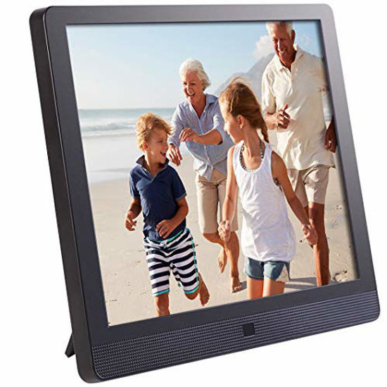 Picture of Pix-Star 10 Inch Wi-Fi Cloud Digital Picture Frame with IPS high resolution display, Email, iPhone iOS and Android app, DLNA and Motion Sensor (Black)