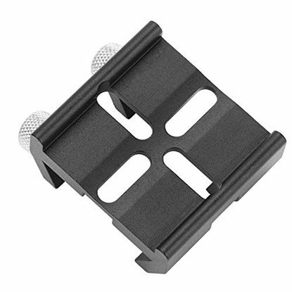 Picture of Acouto Telescope Finderscope Mount Dovetail Slot Plate Dovetail Base for Finder Scope Groove Screw Accessory for Celestron
