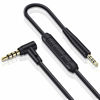 Picture of Cypher.V Replacement Audio Extension Cable Cord Wire,for Bose QuietComfort QC25 QC35 Soundlink SoundTrue On Ear Headphones with in Line Mic Volume Control (Black)