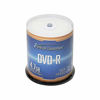 Picture of Optical Quantum DVD-R 4.7GB 16X White Inkjet Printable Hub Printable - 100pk Cake Box (FFB)