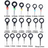 Picture of 70 Pcs Terminal Removal Key Tool, BingSnow Terminal Pin Extractor Puller Repair Remover Key Tools for Most Connector Terminal