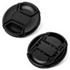 Picture of 58mm Lens Cap Bundle, 3 Pack Universal Snap on Front Centre Pinch Lens Cover Set with Microfiber Lens Cleaning Cloth for Canon Nikon Sony Olympus DSLR Camera + Camera Lens Cleaning Pen