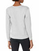 Picture of Hanes Women's V-Notch Pullover Fleece Sweatshirt, Light Steel, M