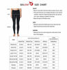 Picture of BALEAF Women's Fleece Lined Winter Leggings Thermal Yoga Pants Inner Pocket Dark Blue Size XS