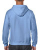 Picture of Gildan Men's Fleece Zip Hooded Sweatshirt Carolina Blue Small