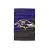 Picture of NFL FOCO Baltimore Ravens Neck Gaiter, One Size, Big Logo