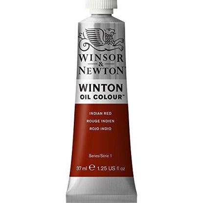 Picture of Winsor & Newton Winton Oil Color Paint, 37-ml Tube, Indian Red