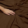 Picture of Nestl Duvet Cover 3 Piece Set - Ultra Soft Double Brushed Microfiber Hotel Collection - Comforter Cover with Button Closure and 2 Pillow Shams, Chocolate - King 90"x104"