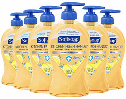 Picture of Softsoap Antibacterial Hand Soap Kitchen Fresh Hands Pack of 6