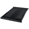 Picture of StarTech.com 1U Adjustable Vented Server Rack Mount Shelf - 175lbs - 19.5 to 38in Deep Universal Tray for 19" AV/ Network Equipment Rack (ADJSHELF)