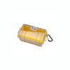 Picture of Pelican 1050 Micro Case - for iPhone, GoPro, Camera, and more (Yellow/Clear)