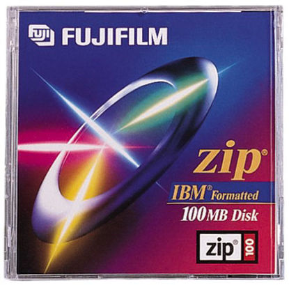 Picture of Fujifilm 100MB IBM Pre-Formatted Zip Disk (1-Pack) (Discontinued by Manufacturer)