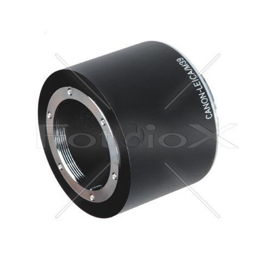 Picture of Fotodiox Pro Lens Mount Adapter, Leica Visoflex M39 Lens to Canon EOS Camera Mount Adapter, for Canon EOS 1D, 1DS, Mark II, III, IV, 1DC, 1DX, D30, D60, 10D, 20D, 20DA, 30D, 40D, 50D, 60D, 60DA, 5D, Mark II, Mark III, 7D, Rebel XT, XTi, XSi, T1, T1i, T2i,