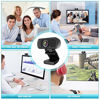 Picture of 1080P Webcam,Live Streaming Web Camera with Stereo Microphone, Desktop or Laptop USB Webcam with 110 Degree View Angle, HD Webcam for Video Calling, Recording, Conferencing, Streaming, Gaming