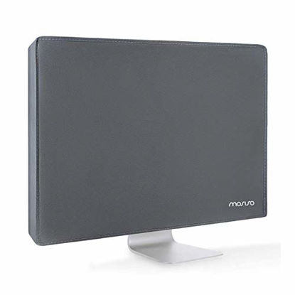 Picture of MOSISO Monitor Dust Cover 22, 23, 24, 25 inch Anti-Static Polyester LCD/LED/HD Panel Case Screen Display Protective Sleeve Compatible with 22-25 inch iMac, PC, Desktop Computer and TV, Space Gray