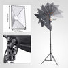 Picture of Upgrade LED MOUNTDOG Softbox Lighting Kit Photography Studio Light with 19.7"X27.5" Reflector and 3 Colors Temperature 45W Bulb with Remote, Professional Photo Studio Equipment for Portrait Video