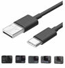 Picture of Long 6FT USB C Charging & Data Transfer Cable Cord Wire for GoPro Hero 9 Hero 8 Black MAX Hero 7 Black Silver White Hero 6 Black Hero 5 Black, Hero 2018, Hero5 Session