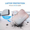 Picture of Laptop Bag,BAGSMART 15.6 Inch Laptop Shoulder Bag Briefcase Office Bag for Women,Nude Pink