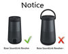 Picture of LTGEM Case for Bose SoundLink Revolve Bluetooth Speaker with Mesh Pocket-Black