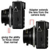 Picture of Fotodiox Pro Lens Mount Macro Adapter Compatible with Leica M Lens on Fuji X-Mount Cameras