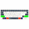 Picture of MOSISO Silicone Keyboard Cover Compatible with MacBook Pro with Touch Bar 13 and 15 inch 2019 2018 2017 2016 (Model: A2159, A1989, A1990, A1706, A1707) with Touch ID, Mac OS X Shortcut, Gray