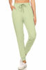 Picture of Leggings Depot JGA128-SEAFOAM-XL Solid Jogger Track Pants w/Pockets, X-Large