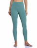 Picture of Colorfulkoala Women's High Waisted Yoga Pants 7/8 Length Leggings with Pockets (XL, Emerald Green)