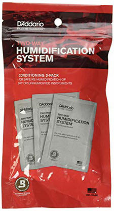 Picture of D'Addario Two-Way Humidification System Conditioning Packets, 3-pack