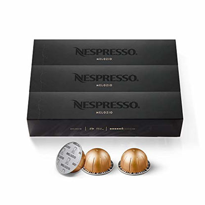 Picture of Nespresso Capsules VertuoLine, Melozio, Medium Roast Coffee, 30 Count Coffee Pods, Brews 7.8oz