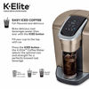 Picture of Keurig K-Elite Coffee Maker, Single Serve K-Cup Pod Coffee Brewer, With Iced Coffee Capability, Brushed Gold