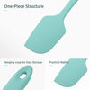 Picture of U-Taste Silicone Spatula Set with 600 Degrees Fahrenheit Heat Resistant (Teal/Aqua Sky)