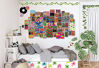 Picture of Indie Room Decor Aesthetic Collage Kit for Wall - Covers 15 Square Feet - Unique Indie Room Decor for Bedroom - Six Posters and 54 4x6 Inch Images - Indie Posters for Room Aesthetic