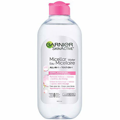 Picture of Garnier SkinActive Micellar Cleansing Water, For All Skin Types, 13.5 Fl Oz