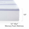 Picture of Vibe Gel Memory Foam 12-Inch Mattress / CertiPUR-US Certified / Bed-in-a-Box, King