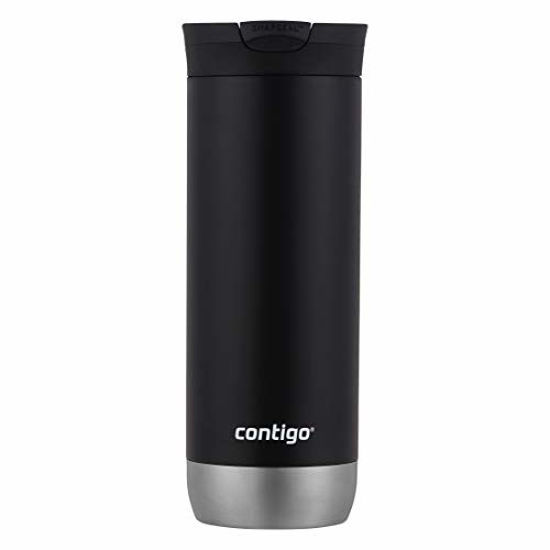 Picture of Contigo Snapseal Insulated Travel Mug, 20 oz, Licorice