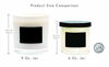 Picture of Lulu Candles | Jasmine, Oud & Sandalwood | Luxury Scented Soy Jar Candle | Hand Poured in The USA | Highly Scented & Long Lasting - 6 Oz. Small