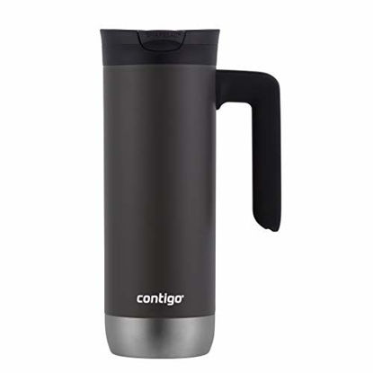 Picture of Contigo Snapseal Insulated Travel Mug, 20 oz, Sake