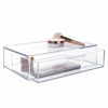 Picture of STORi Audrey Stackable Cosmetic Organizer Drawer 12" Wide | Clear