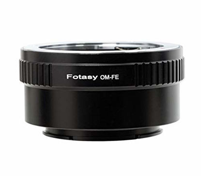 Picture of Fotasy Olympus OM Lens to Sony E-Mount Adapter, OM Lens to Sony E-Mount Adapter, OM Adapter E Mount, fit Sony NEX-6 NEX-7 a3000 a3500 a5000 a5100 a6000 a6100 a6300 a6400 a6400 a6500 a6600